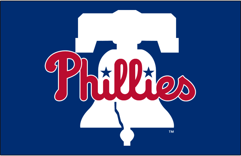 Philadelphia Phillies 2019-Pres Primary Dark Logo fabric transfer
